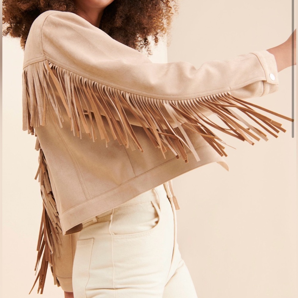 Talia Fringe Jacket